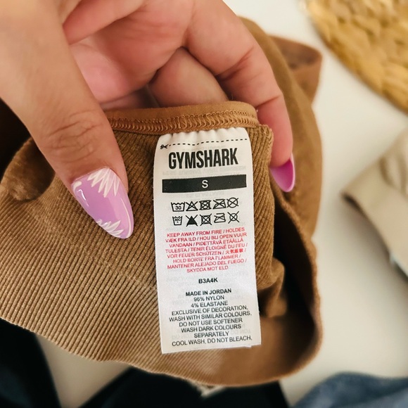 Gymshark Sports Bras - Black, Blue, Brown, Cream - Picture 5 of 5